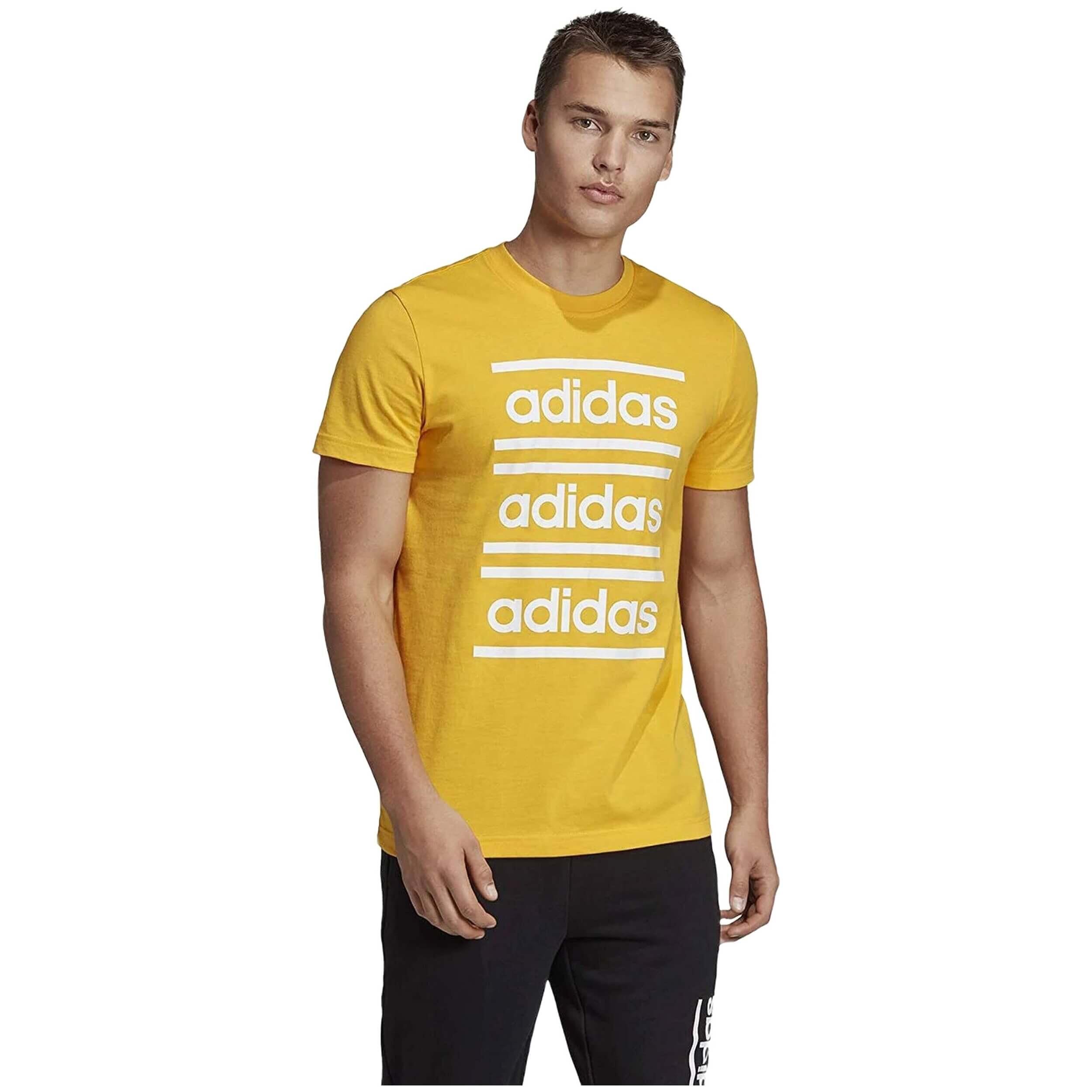 T-shirt Adidas modèle EI5573 pour homme 3/4