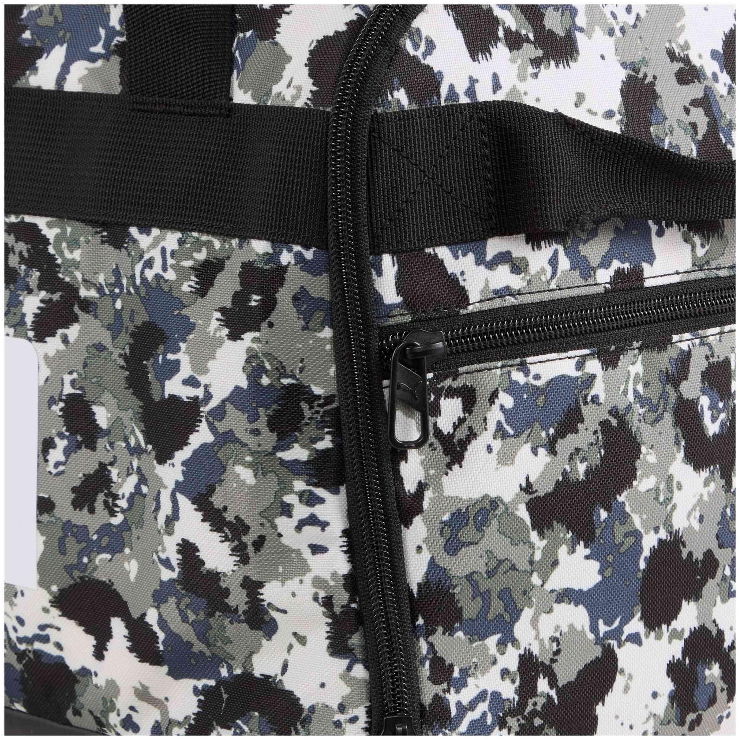 Petit sac de sport à motif intégral Challenger (35 L) PUMA Black Camouflage Aop 5/5