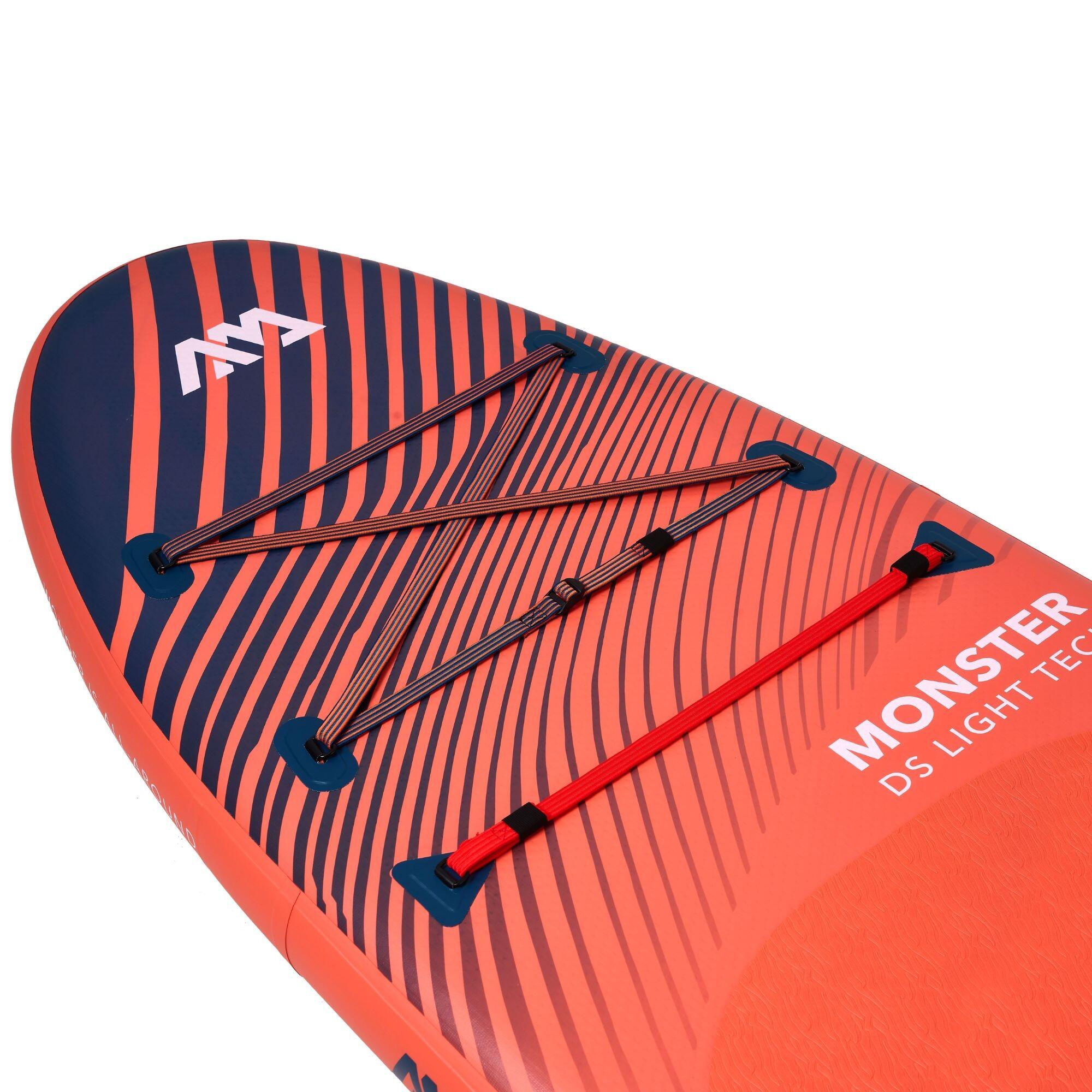 Aqua Marina MONSTER 366cm Stand Up Paddleboard Pakket Rood 2/8