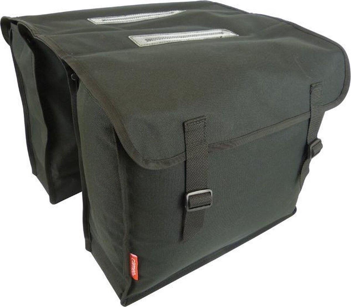 New Looxs Cameo Dubbele Fietstas - Zwart - 30 Liter 2/5