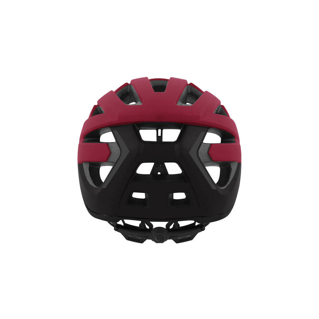 Trail Pro Fietshelm Verstelbaar Bordeaux/Zwart Maat 55-58 cm (M) 2/6