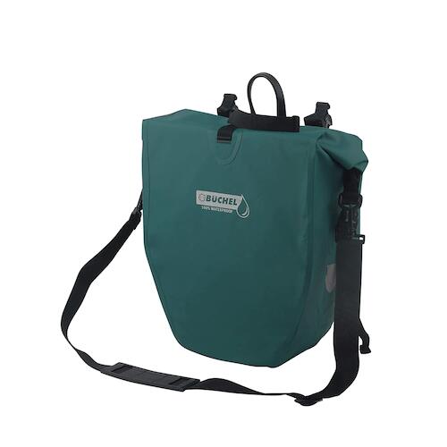 Büchel Luxe Pakaftas / Enkele fietstas - Turquoise - 25.4L 1/4