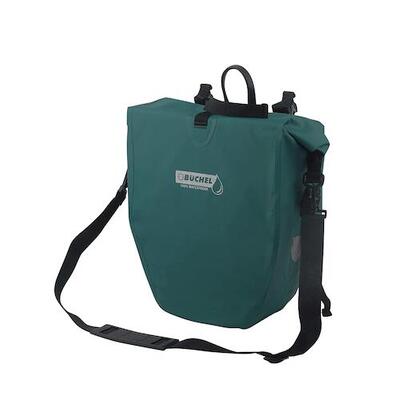 Büchel luxe pakaftas / enkele fietstas - turquoise - 25.4l