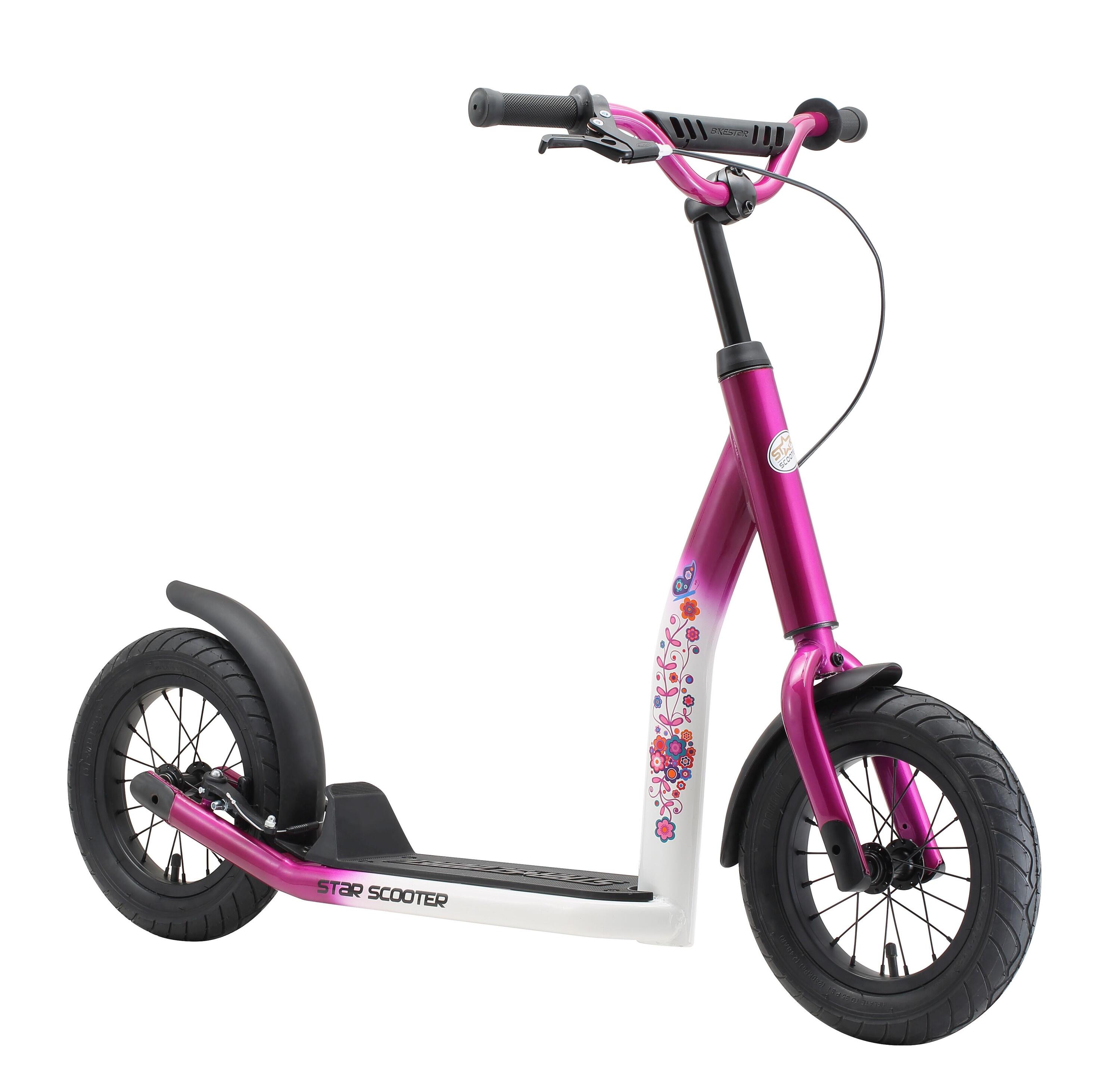 Bikestar autoped New Gen Sport 12 inch roze 2/5