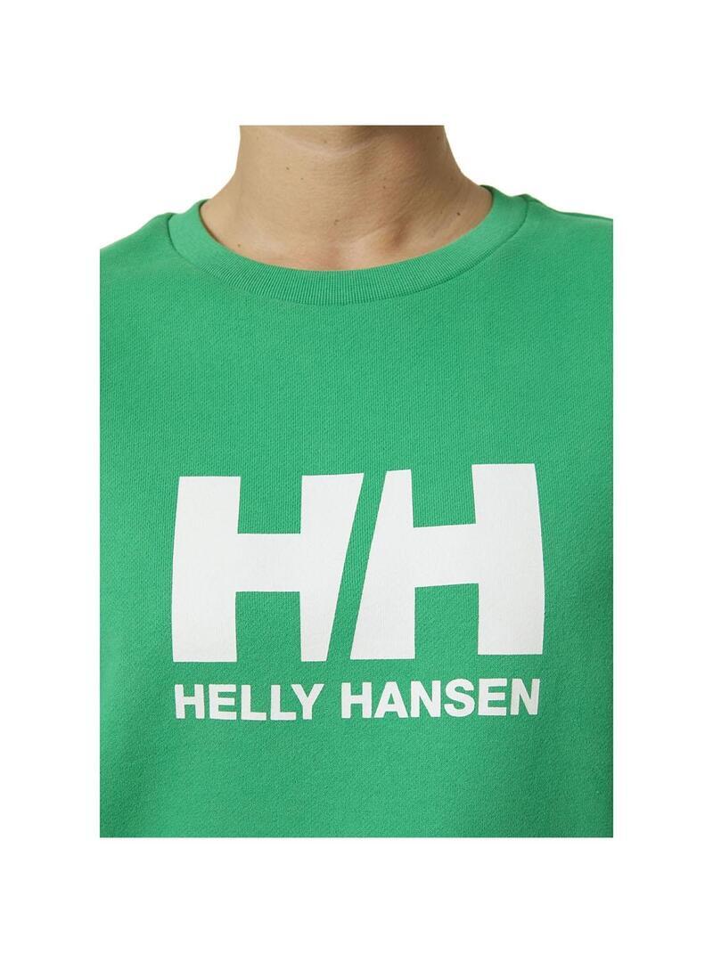 Sweat-shirts polaires pour femmes Helly Hansen Logo 2.0 Vert 5/5