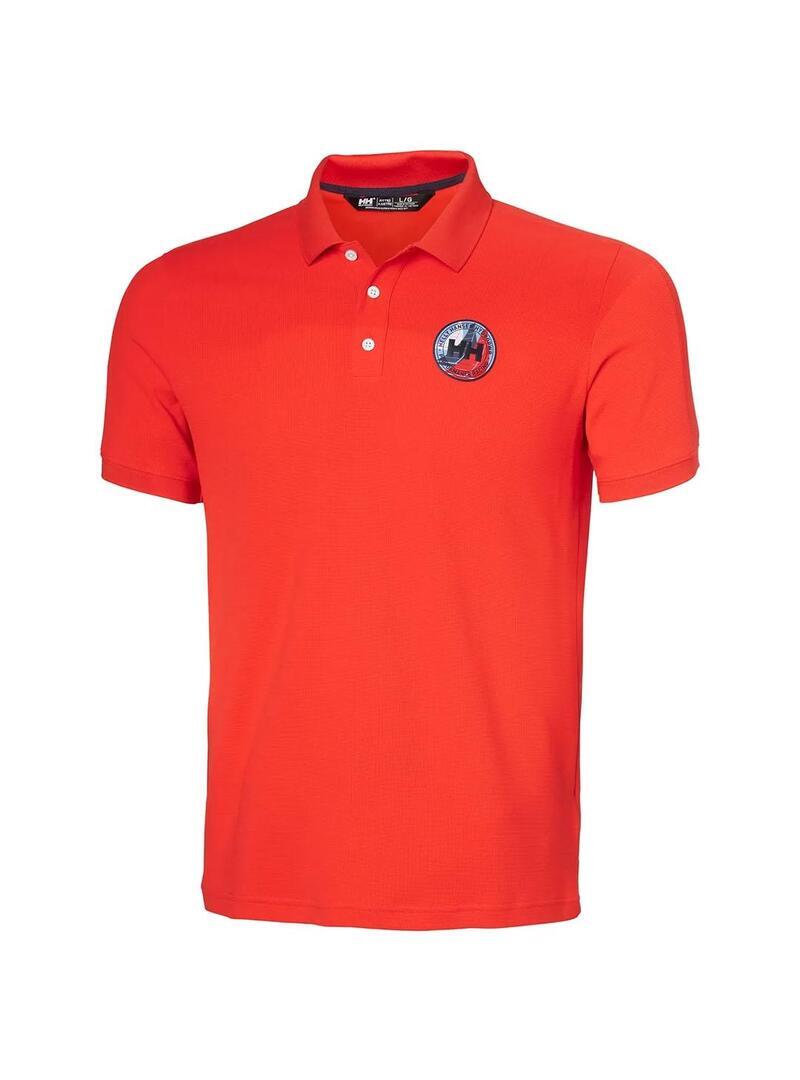 Camisa Polo para Homem Helly Hansen Race 2.0 Vermelho. 1/6