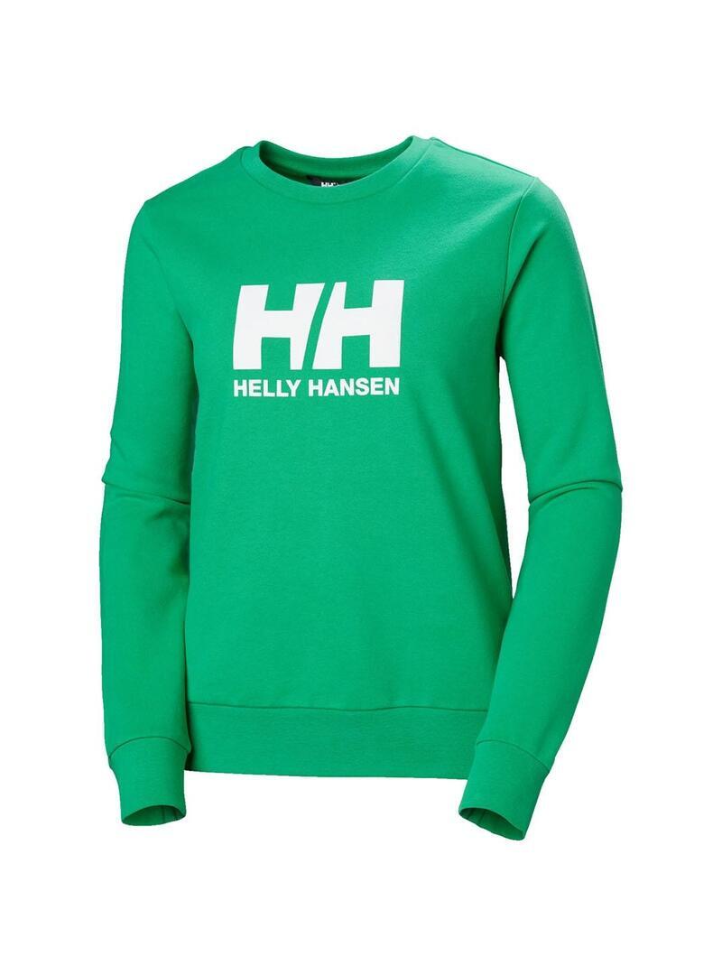 Sweat-shirts polaires pour femmes Helly Hansen Logo 2.0 Vert 1/5