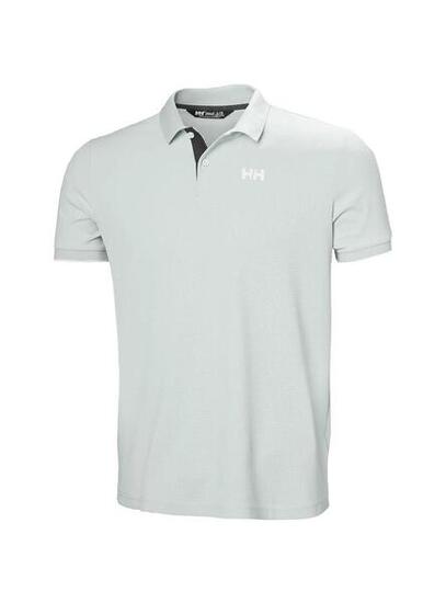 Magliette da polo da navigazione per uomo Helly Hansen Ocean 2.0 verde