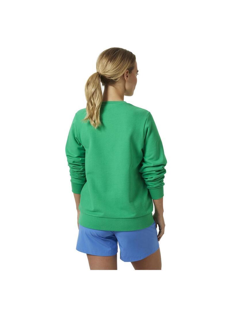 Sweat-shirts polaires pour femmes Helly Hansen Logo 2.0 Vert 4/5