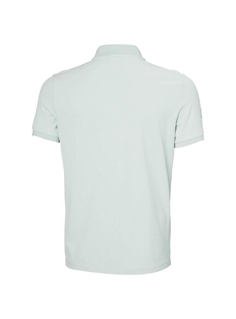 Magliette da polo da navigazione per uomo Helly Hansen Ocean 2.0 verde 2/6