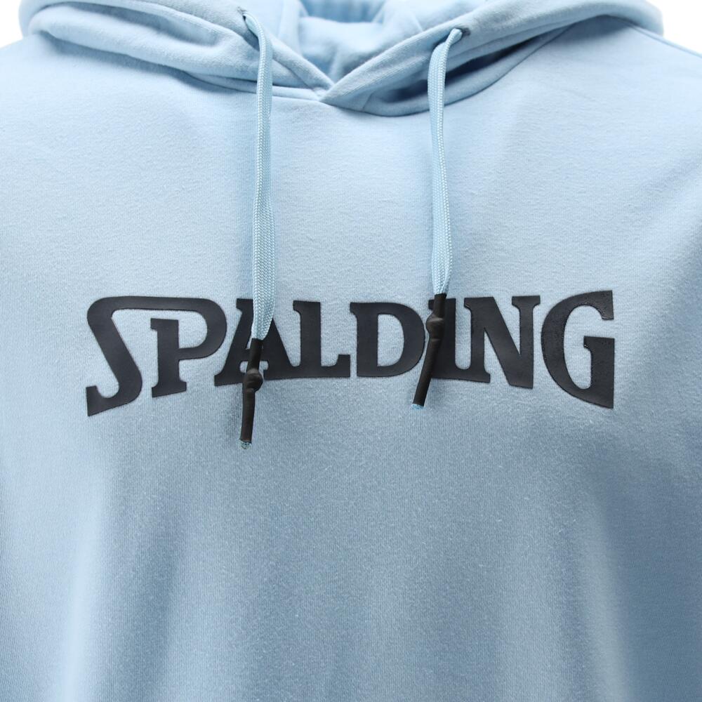 HOODIE HOMME DE BASKET light blue-navy Spalding 2/5