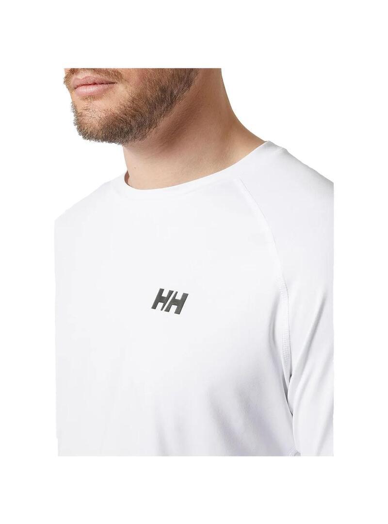 Maglia a polo da navigazione per uomo Helly Hansen Ocean Bianca 5/6