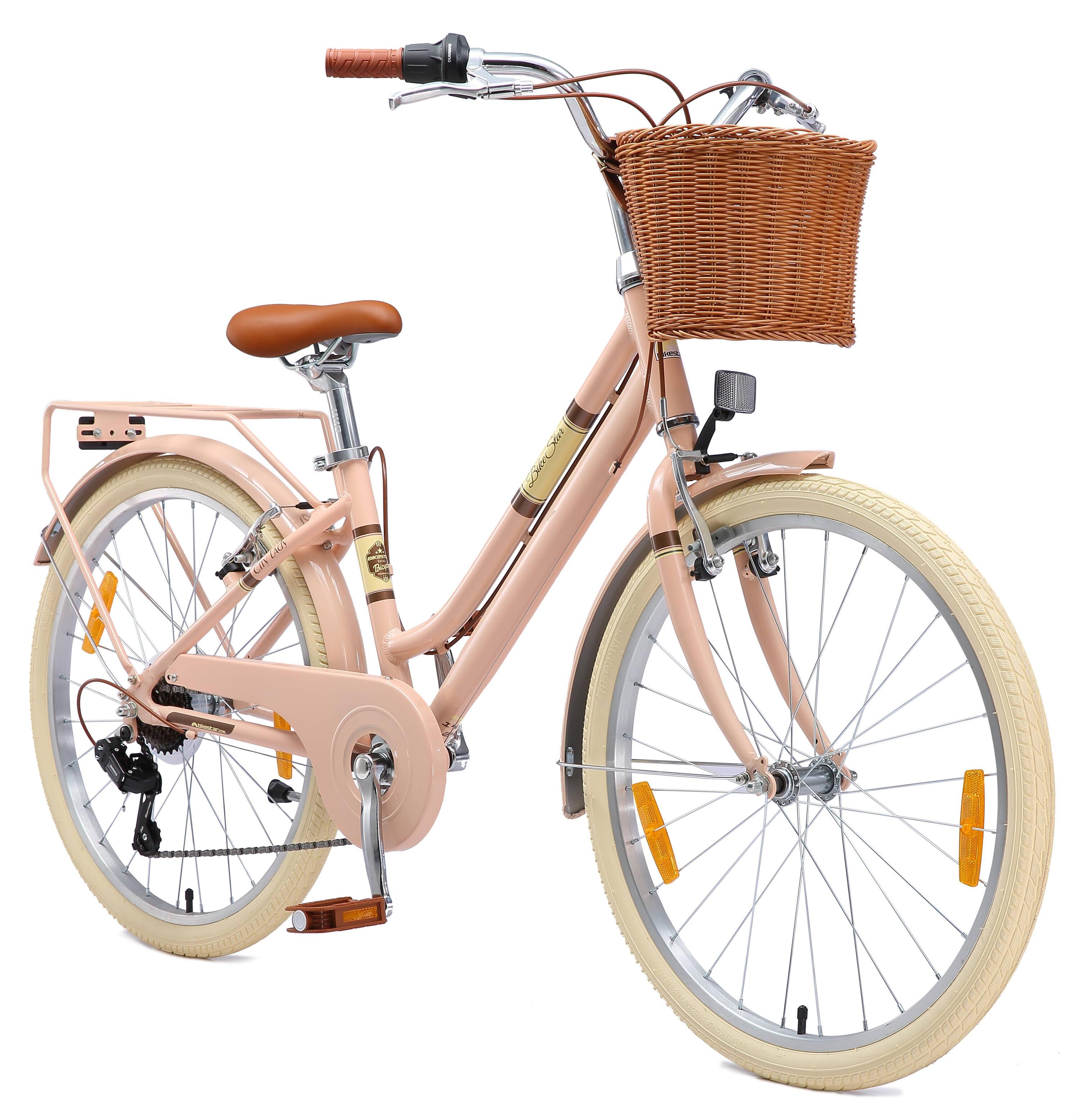 Kinderfiets 24 inch vanaf 10 - 13 jaar, City Retro 2/7
