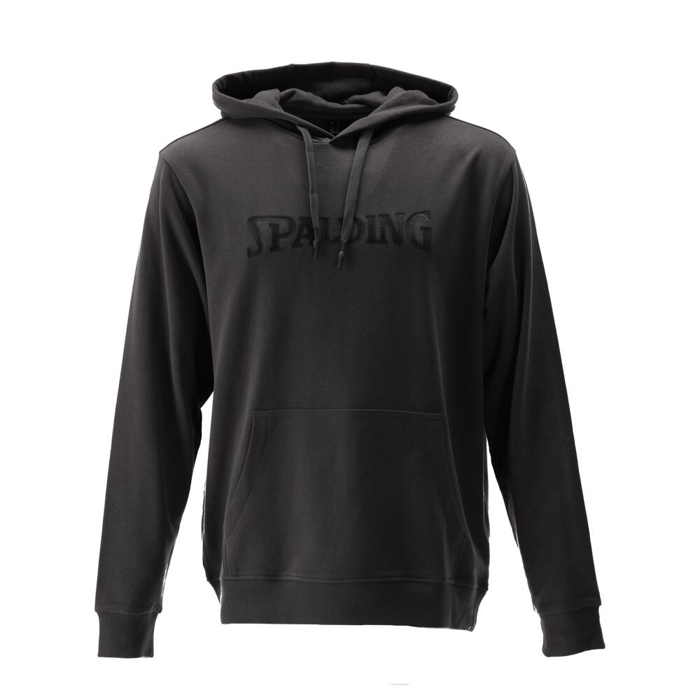HOODIE HOMME DE BASKET charcoal-black Spalding 1/5