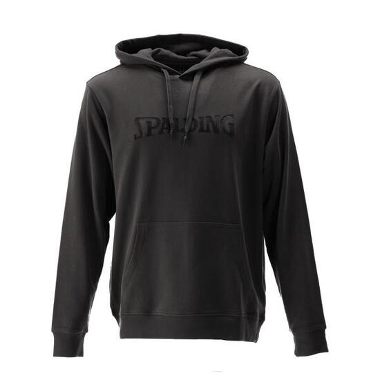HOODIE HOMME DE BASKET charcoal-black Spalding