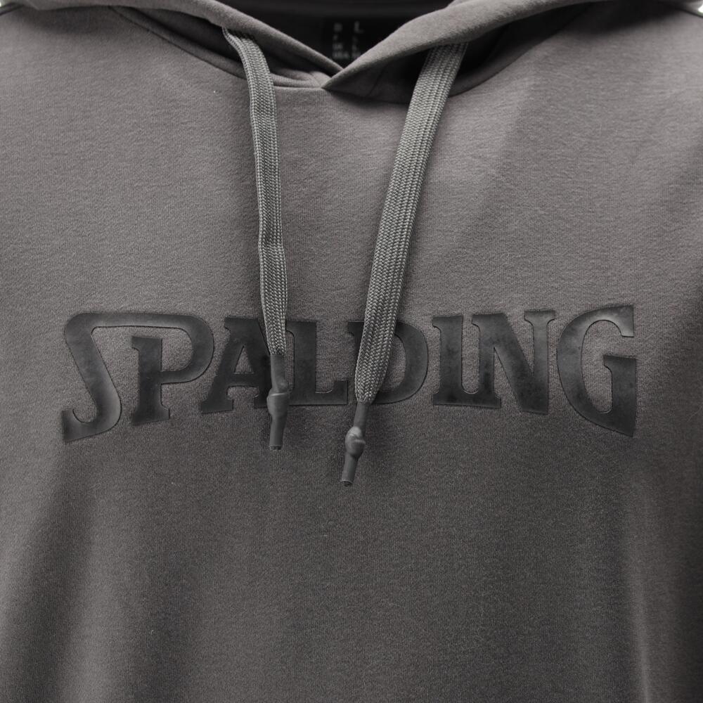 HOODIE HOMME DE BASKET charcoal-black Spalding 2/5