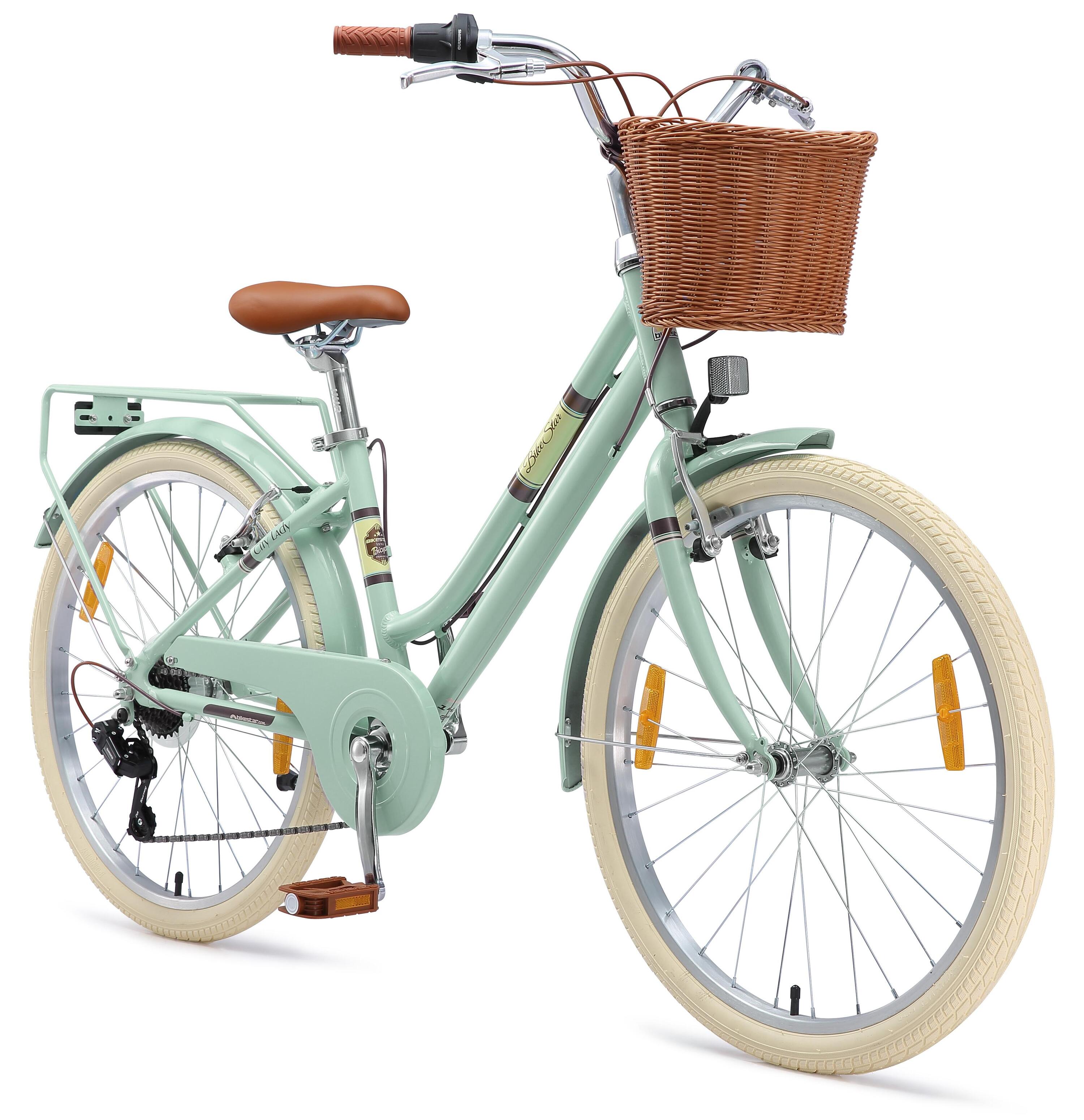 Kinderfiets 24 inch vanaf 10 - 13 jaar, City Retro 2/7