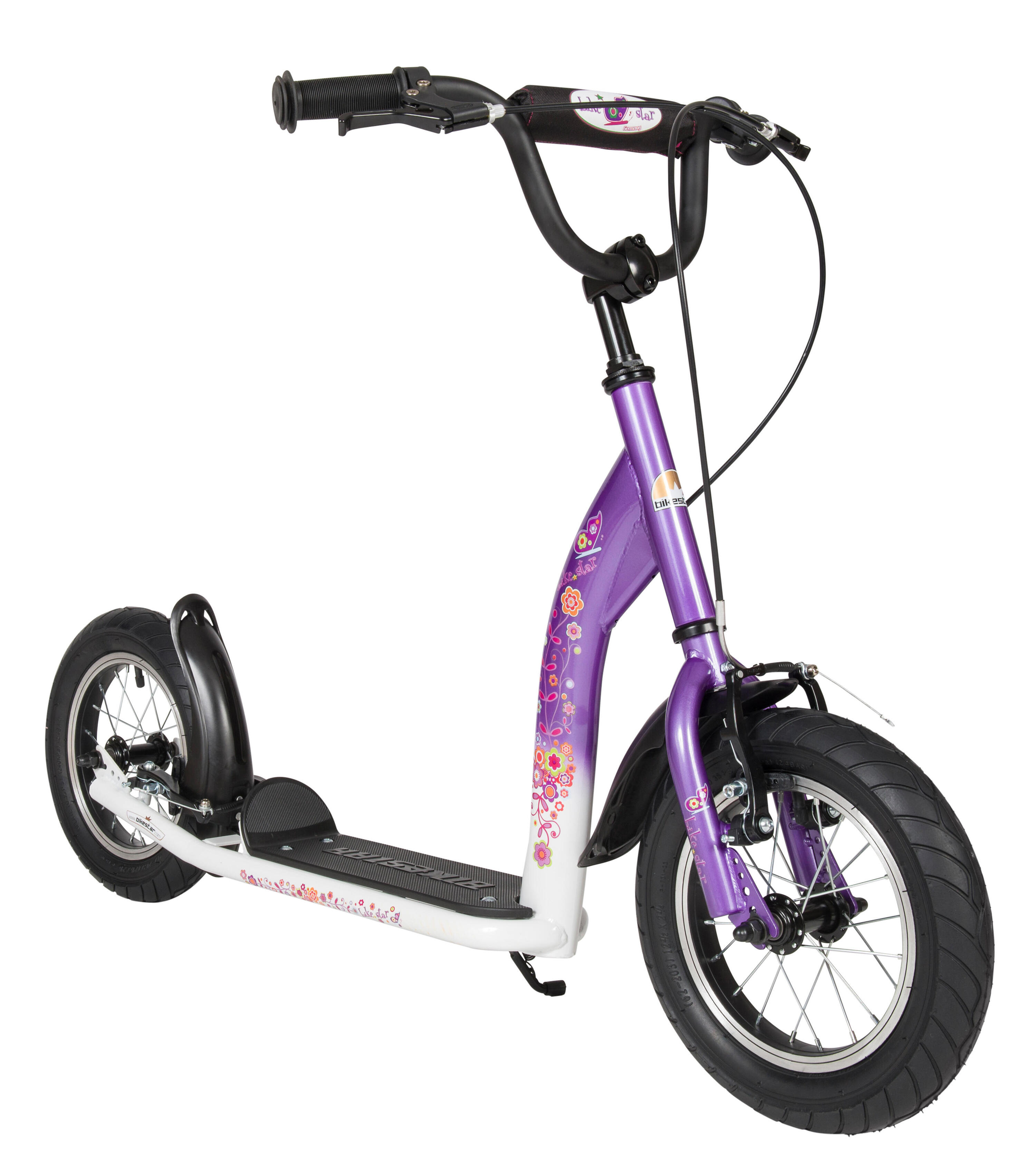 Step met grote wielen 12", voor kinderen van jaar, met luchtbanden, Sport 2/5