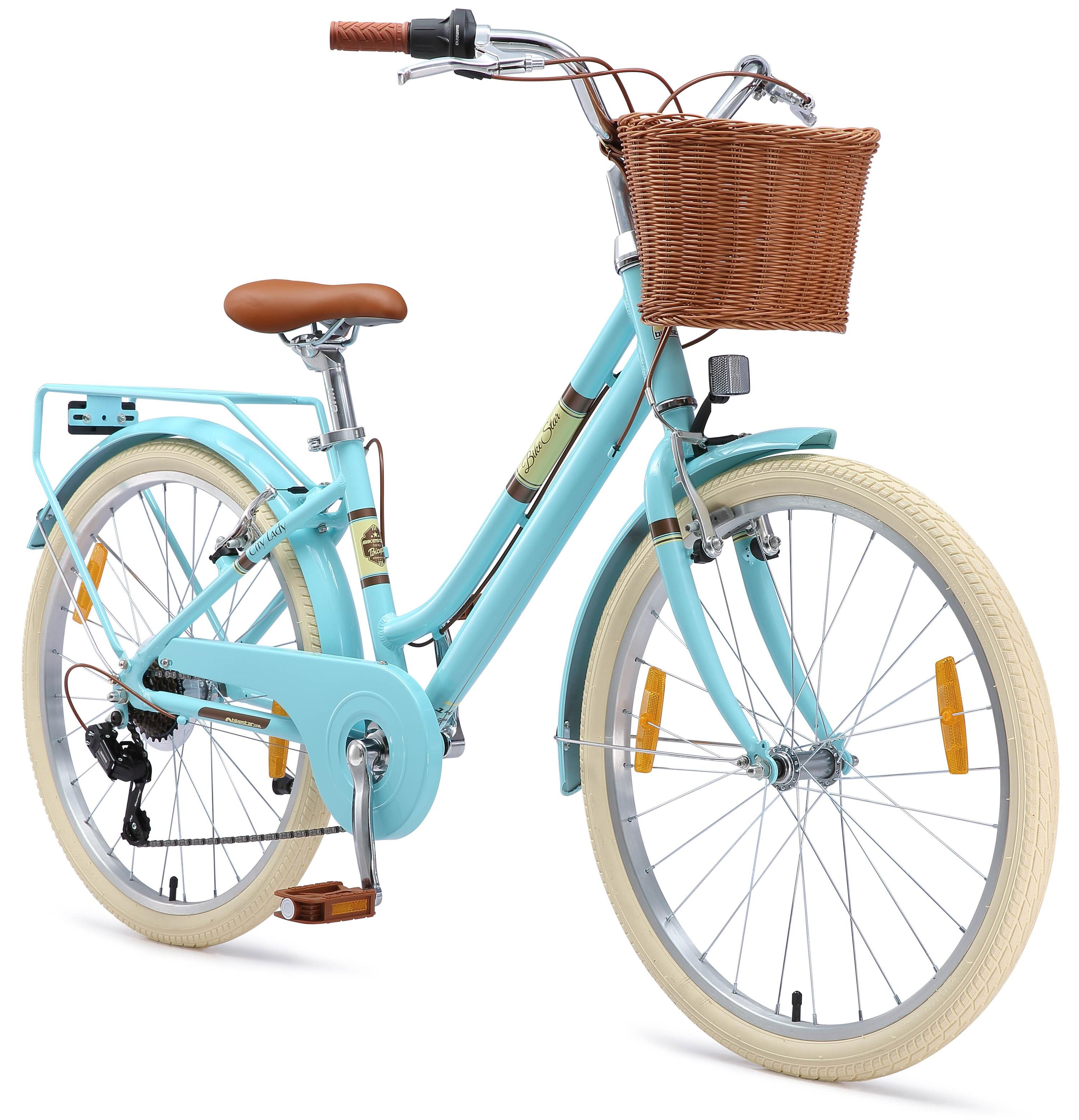 Kinderfiets 24 inch vanaf 10 - 13 jaar, City Retro 2/7