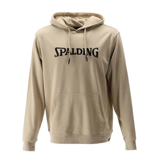 HOODIE HOMME DE BASKET beige-black Spalding