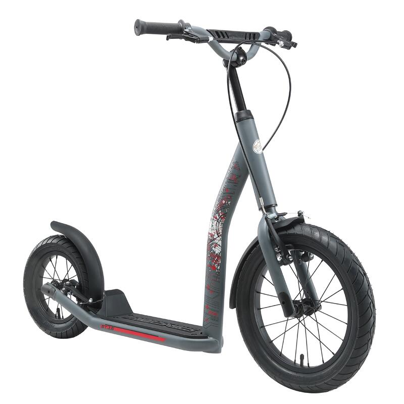 Trottinette grandes roues 16", pour enfants de 8 ans, pneus gonflables, NewGen