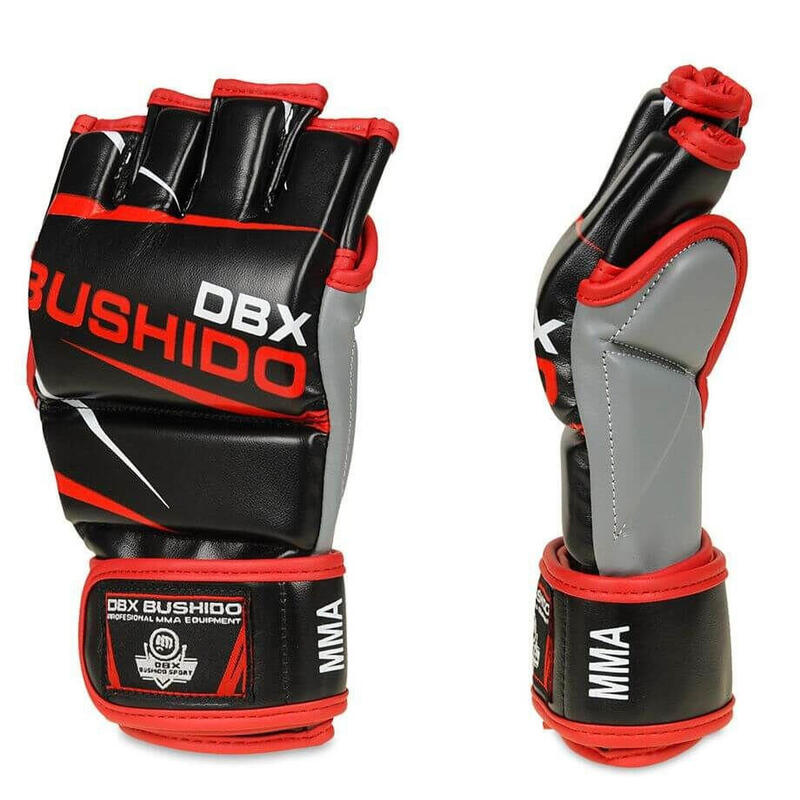 Mănuși de antrenament pentru MMA și antrenament în sac DBX BUSHIDO