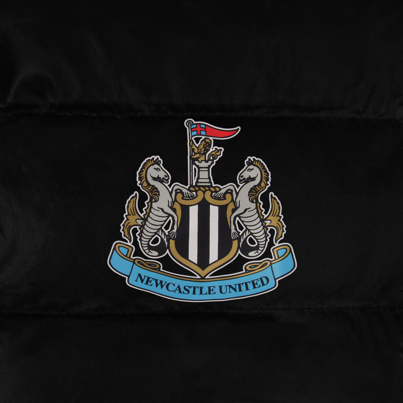 Newcastle United Mens Jacket Hooded Winter Quilted OFFICIAL Football Gift 2/7