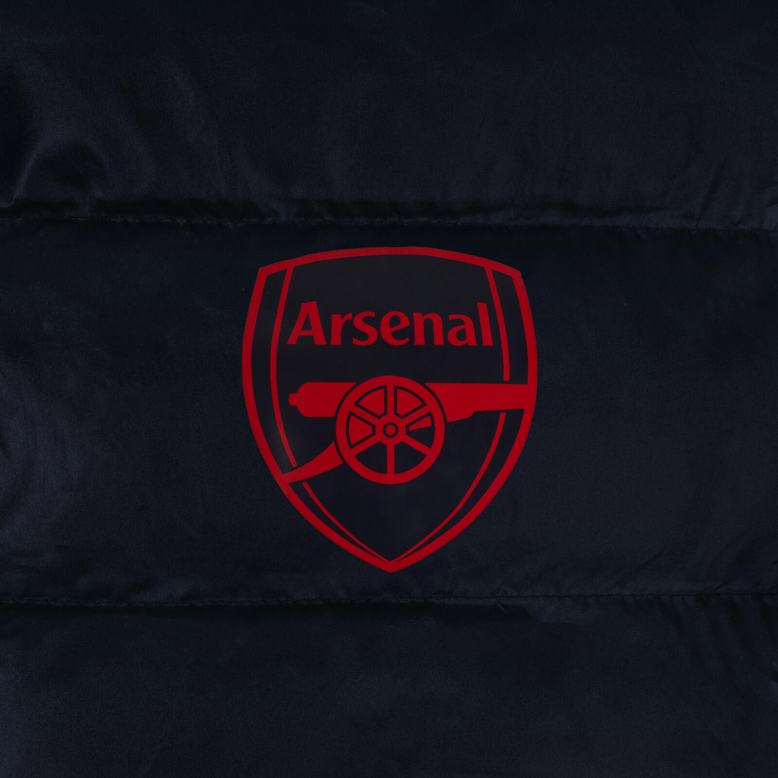Arsenal FC Mens Jacket Hooded Winter Quilted OFFICIAL Football