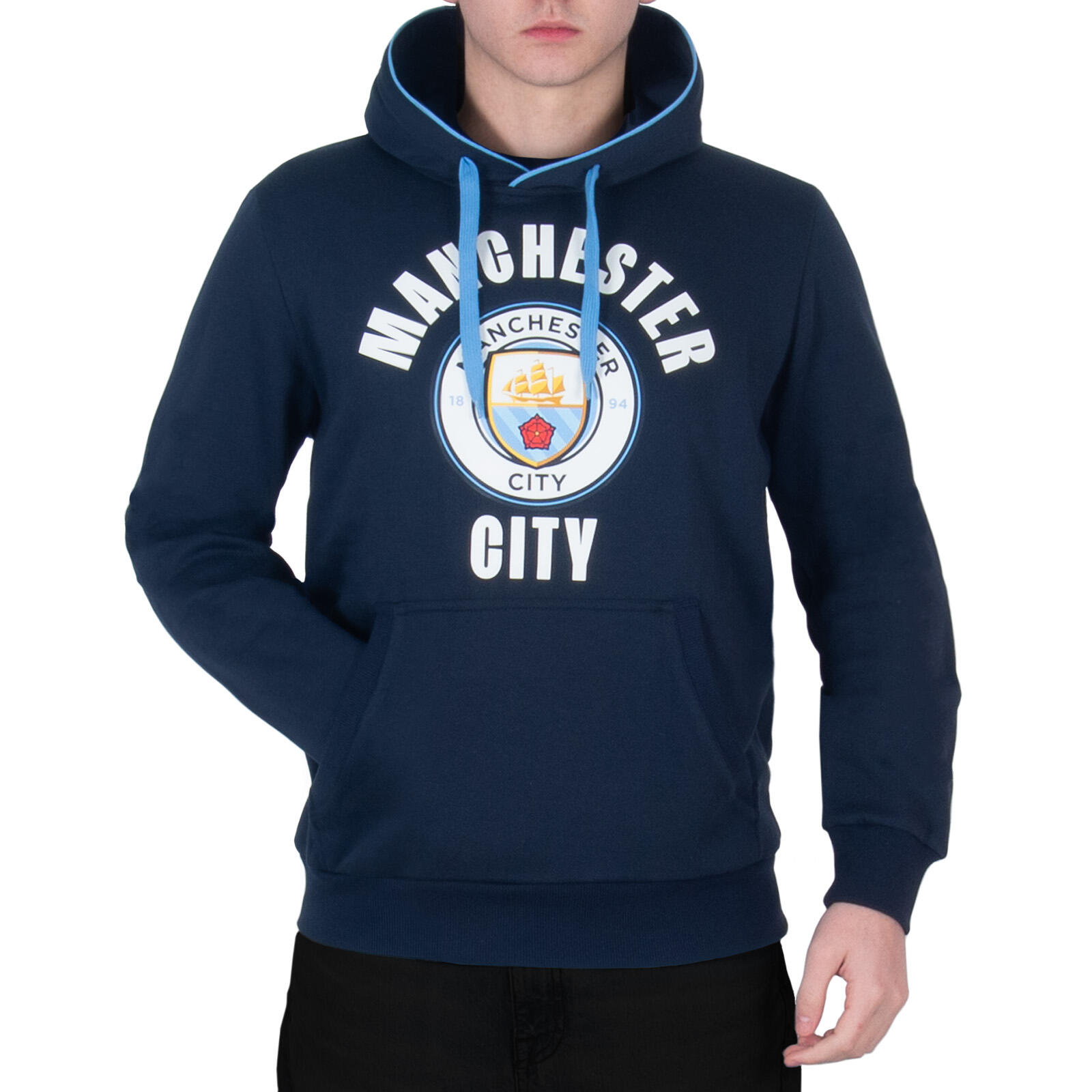 MANCHESTER CITY Football Club Jungen Camouflage, vollständig gefüttert, Luxus-Fleece-Hoodie, übergroße Fleecedecke, Hoody 7–13 Jahre