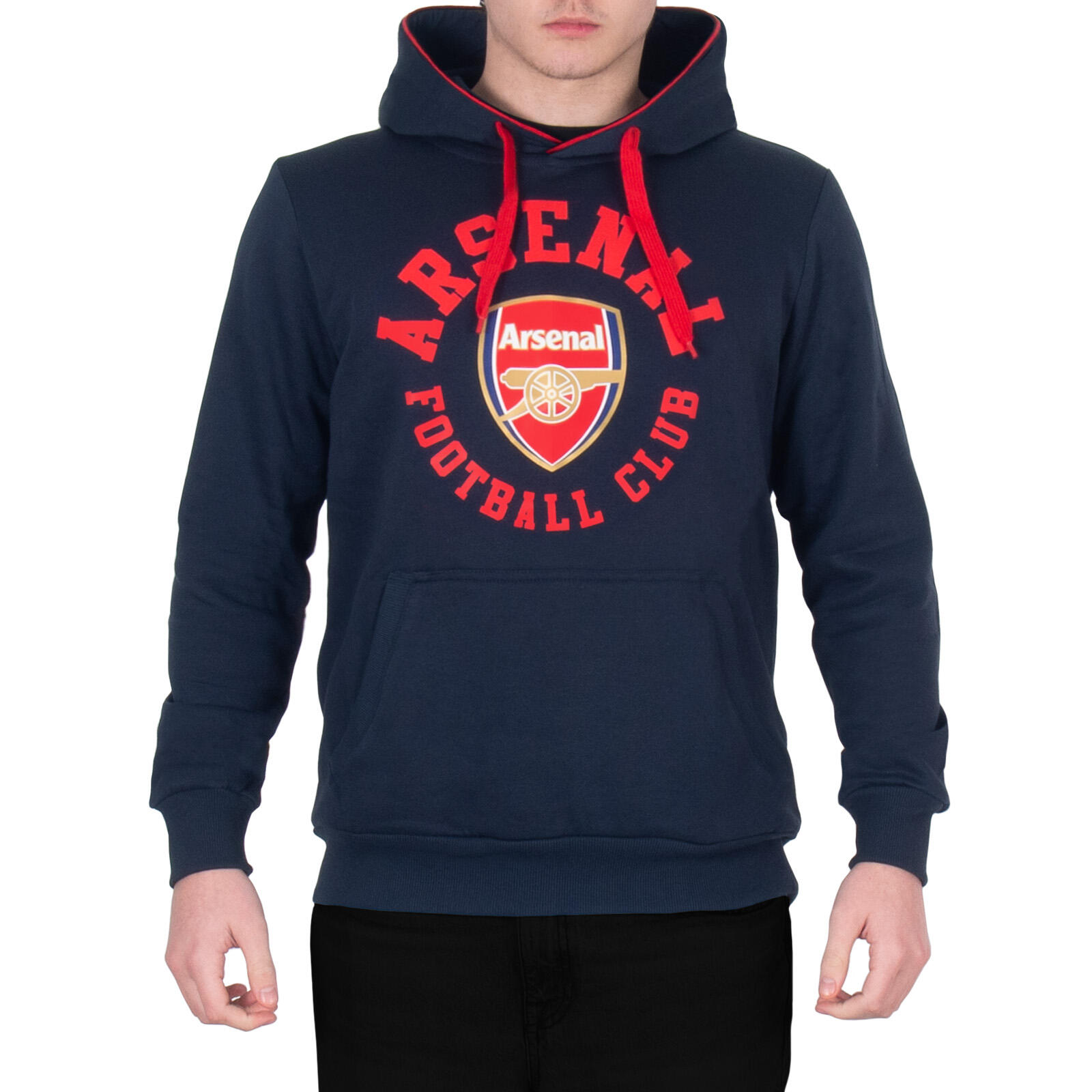 ARSENAL Arsenal FC Mens Hoody Fleece Graphic OFFICIAL Football Gift