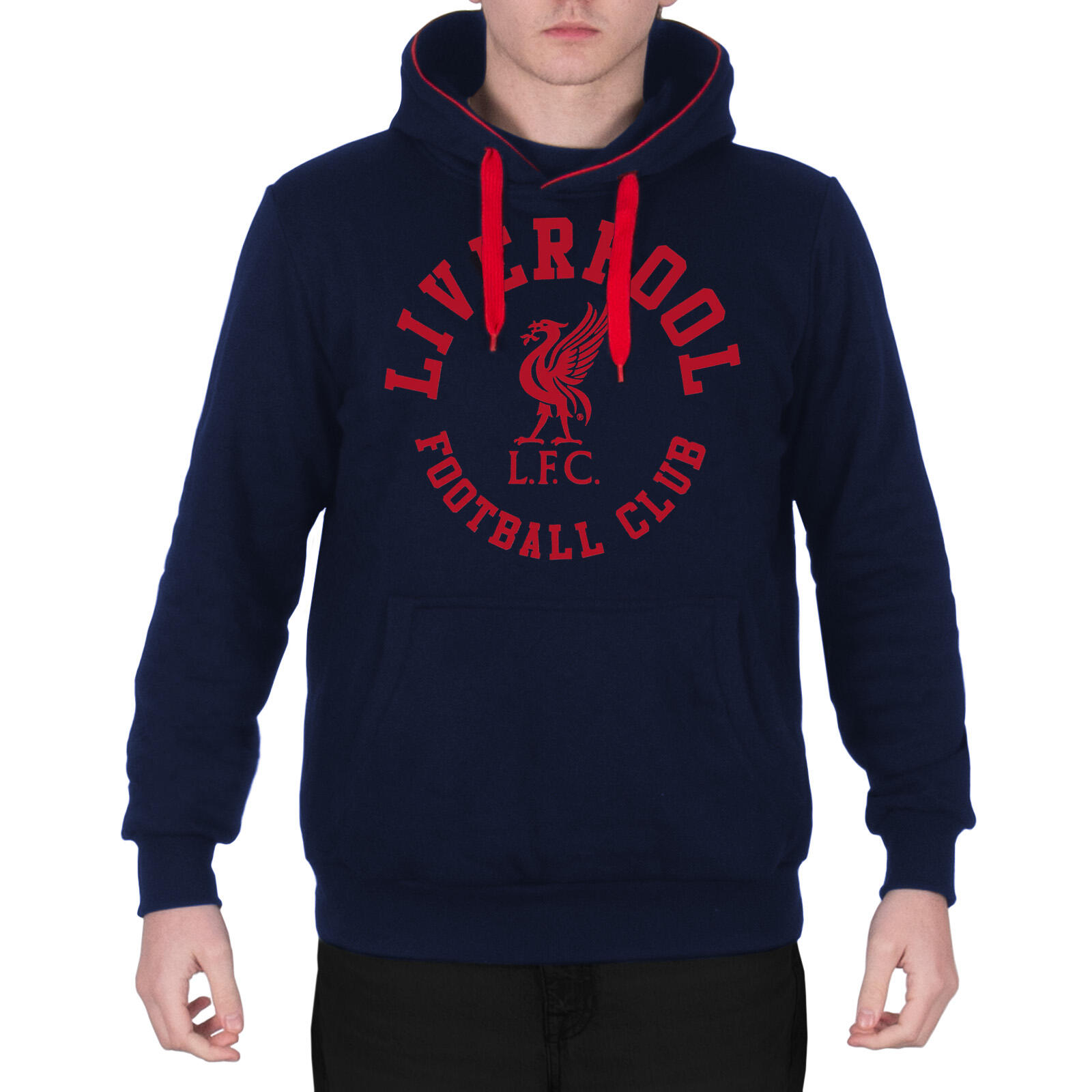 LIVERPOOL FC Liverpool FC Mens Hoody Fleece Graphic OFFICIAL Football Gift