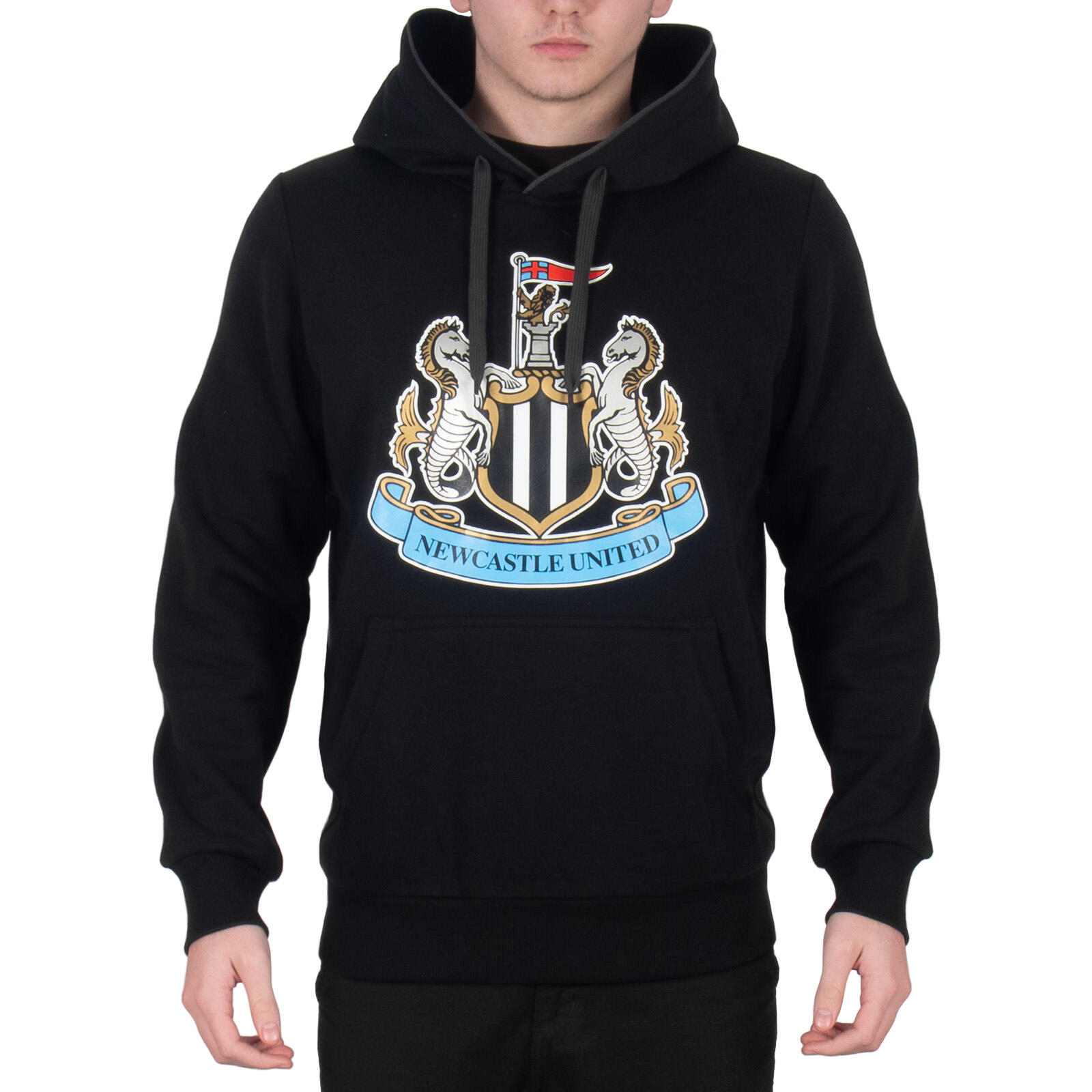 NEWCASTLE UNITED Newcastle United FC Mens Hoody Fleece Graphic OFFICIAL Football Gift