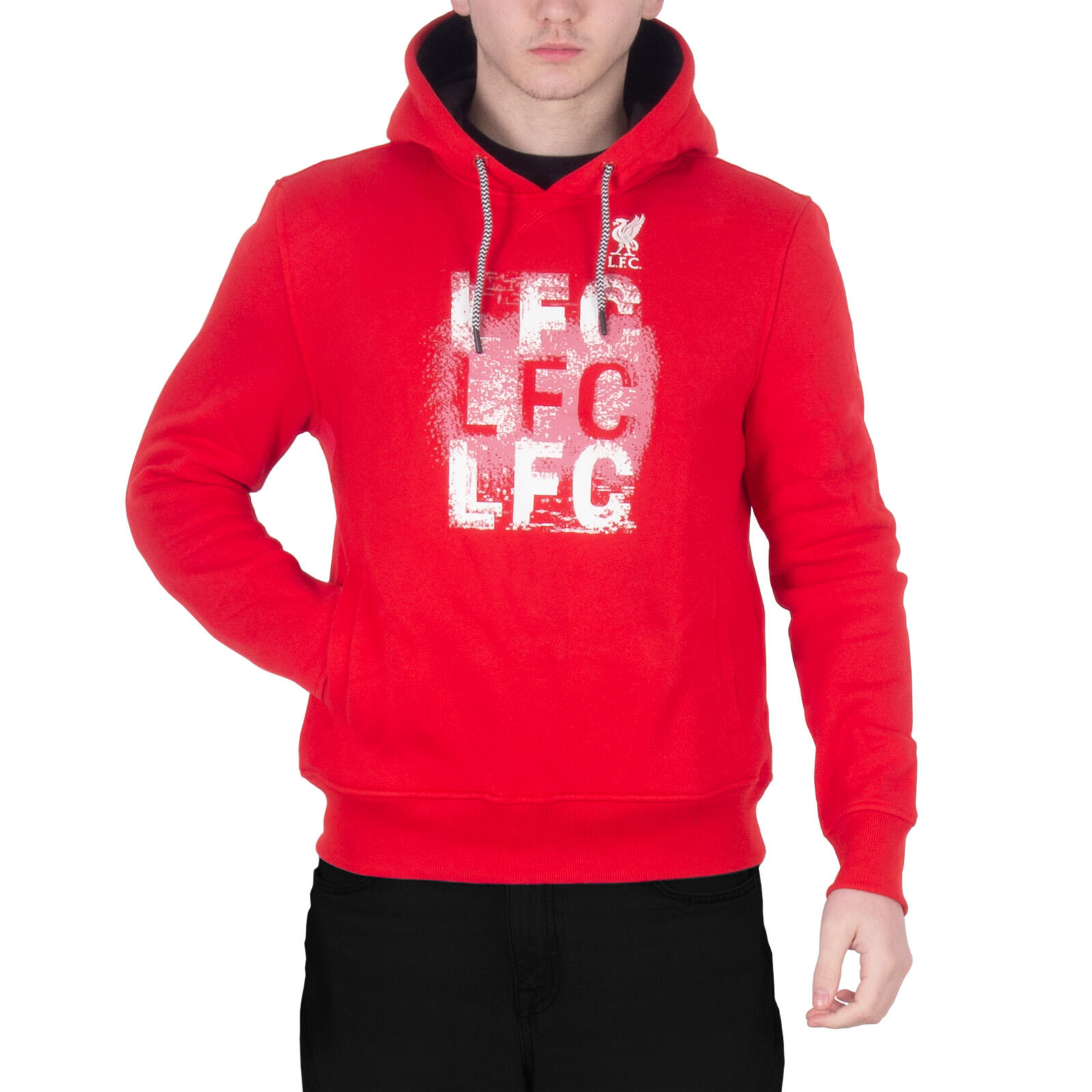 Liverpool FC Mens Hoody Fleece LFC Graphic OFFICIAL Football Gift 2/7