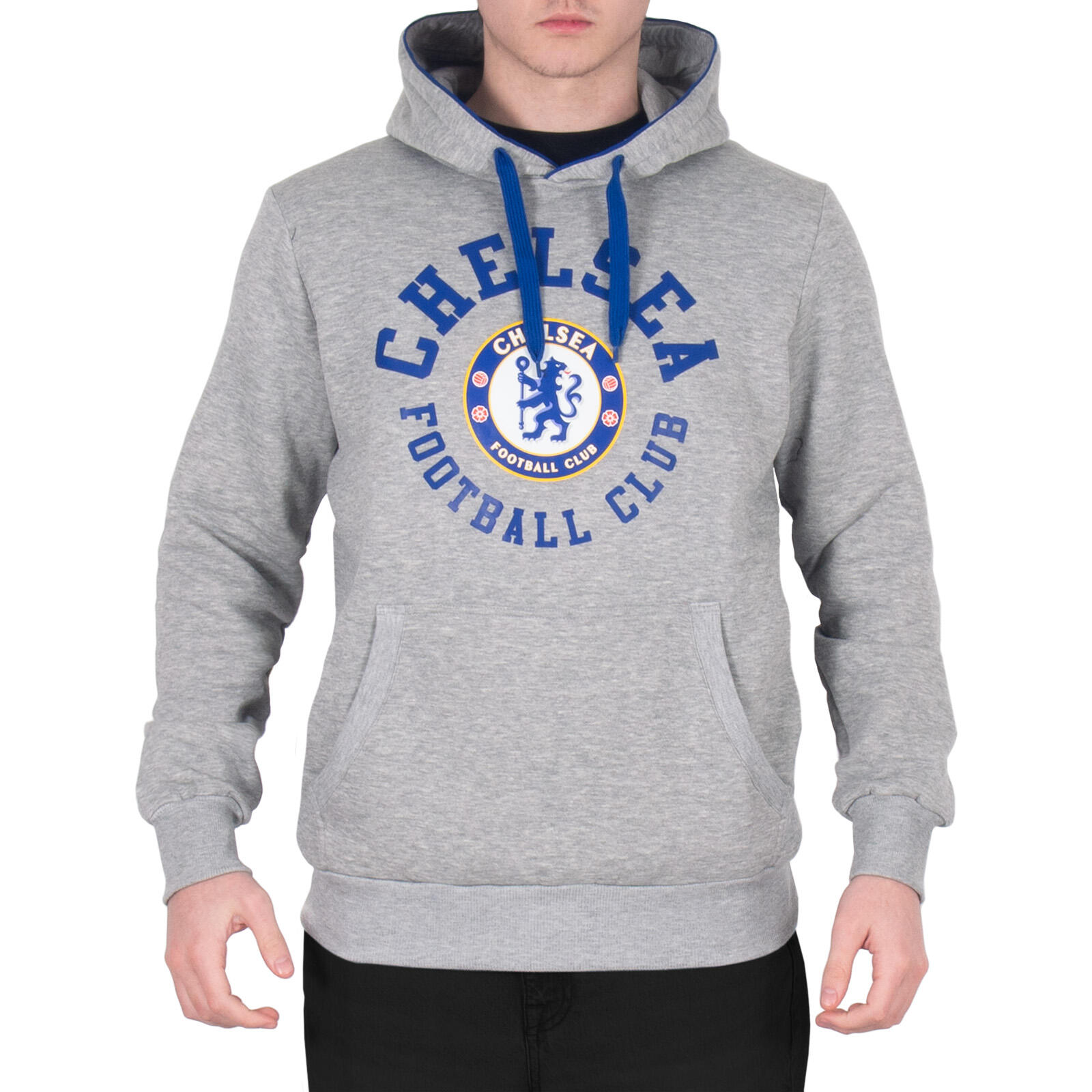 CHELSEA Chelsea FC Mens Hoody Fleece Graphic OFFICIAL Football Gift