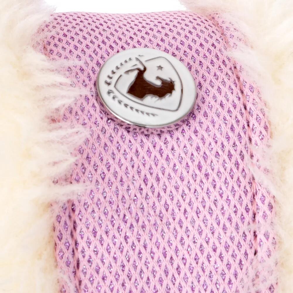 Paardenhalster van EQUESTRIAN QUEEN Rotterdam 25SS met bontafwerking 6/6