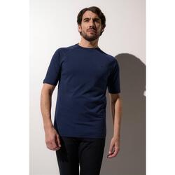 T-shirt de bain anti-UV Homme manches courtes, Moorea, Bleu Océan