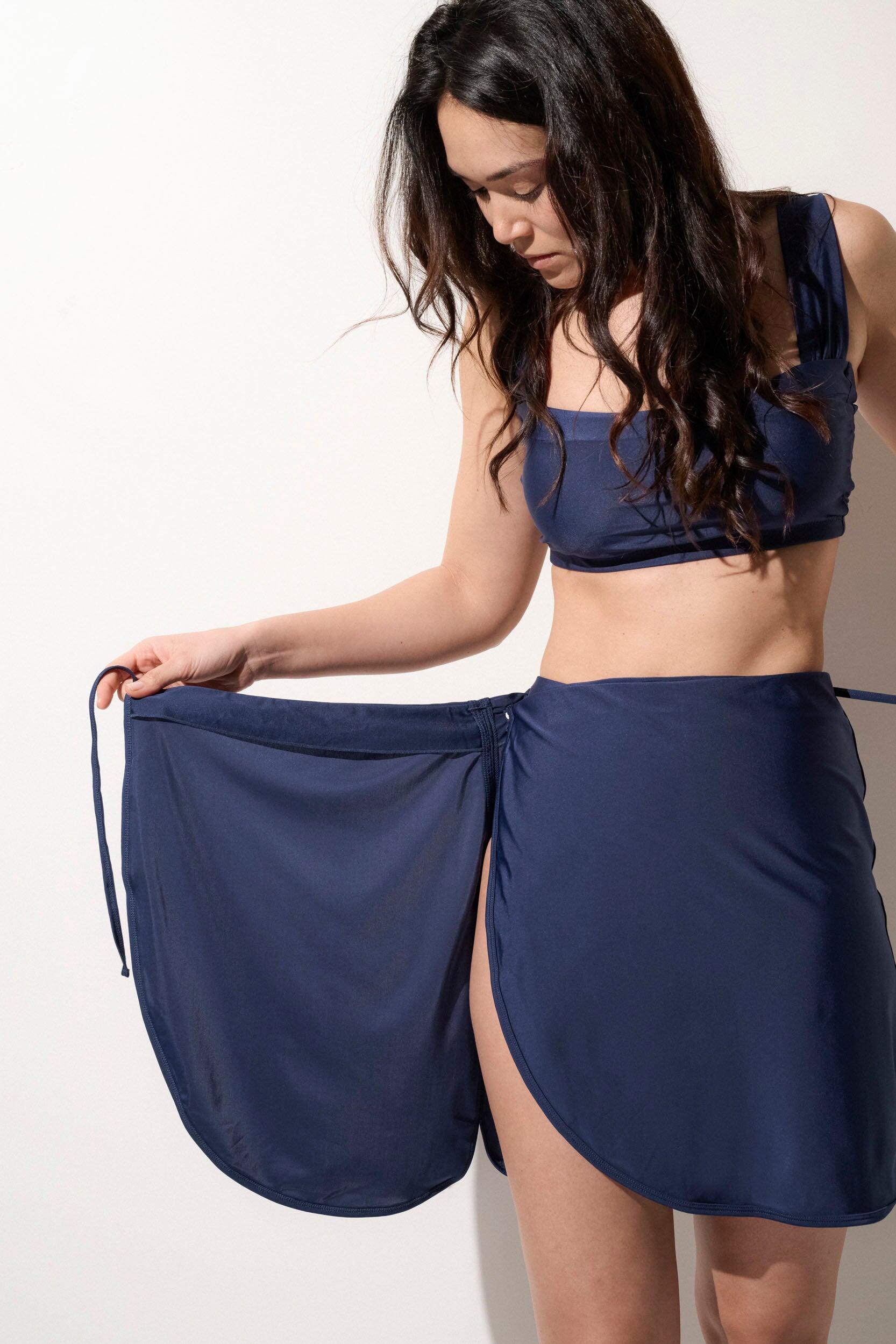 Jupe Femme en voile Asymétrique | Ezabel articles Danse Fitness Yoga