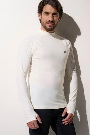 T-shirt de bain anti-UV Homme, Pacific, Blanc Perlé