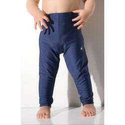 Legging de bain anti-UV Bébé, Samoa, Bleu Océan