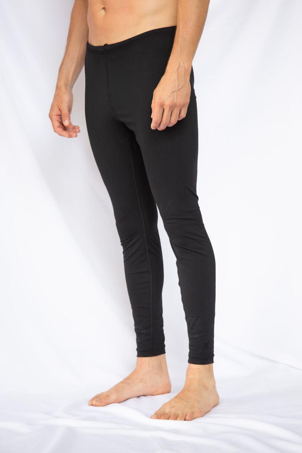 Legging de bain anti-UV Homme, Galápagos, Noir 1/4