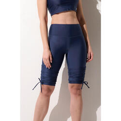 Legging de bain anti-UV court Femme, Malta, Bleu Océan