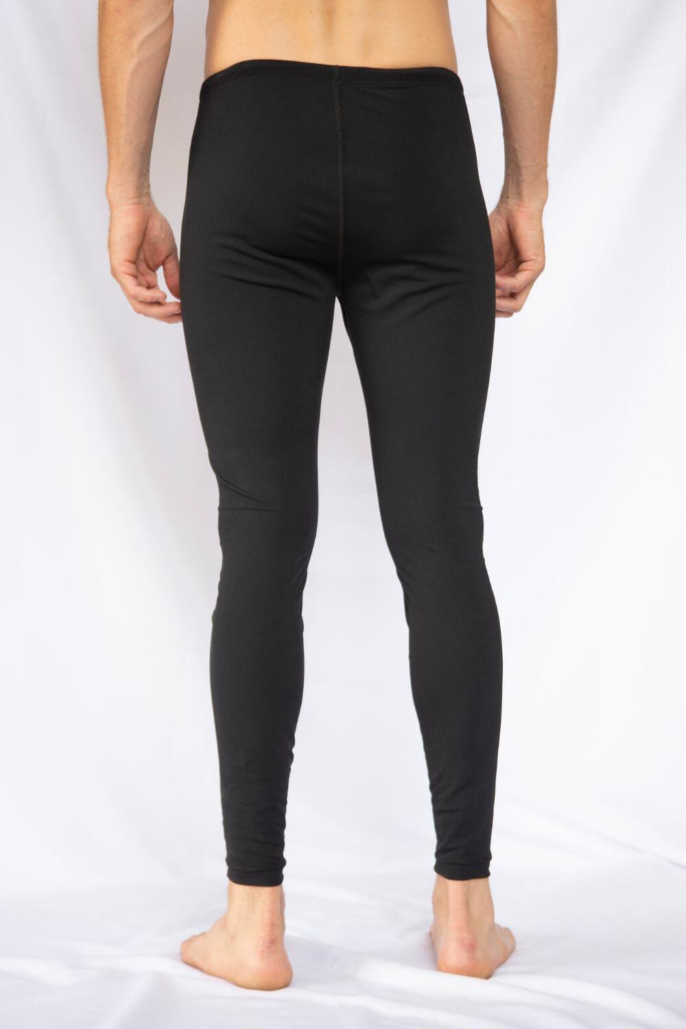Legging de bain anti-UV Homme, Galápagos, Noir 4/4