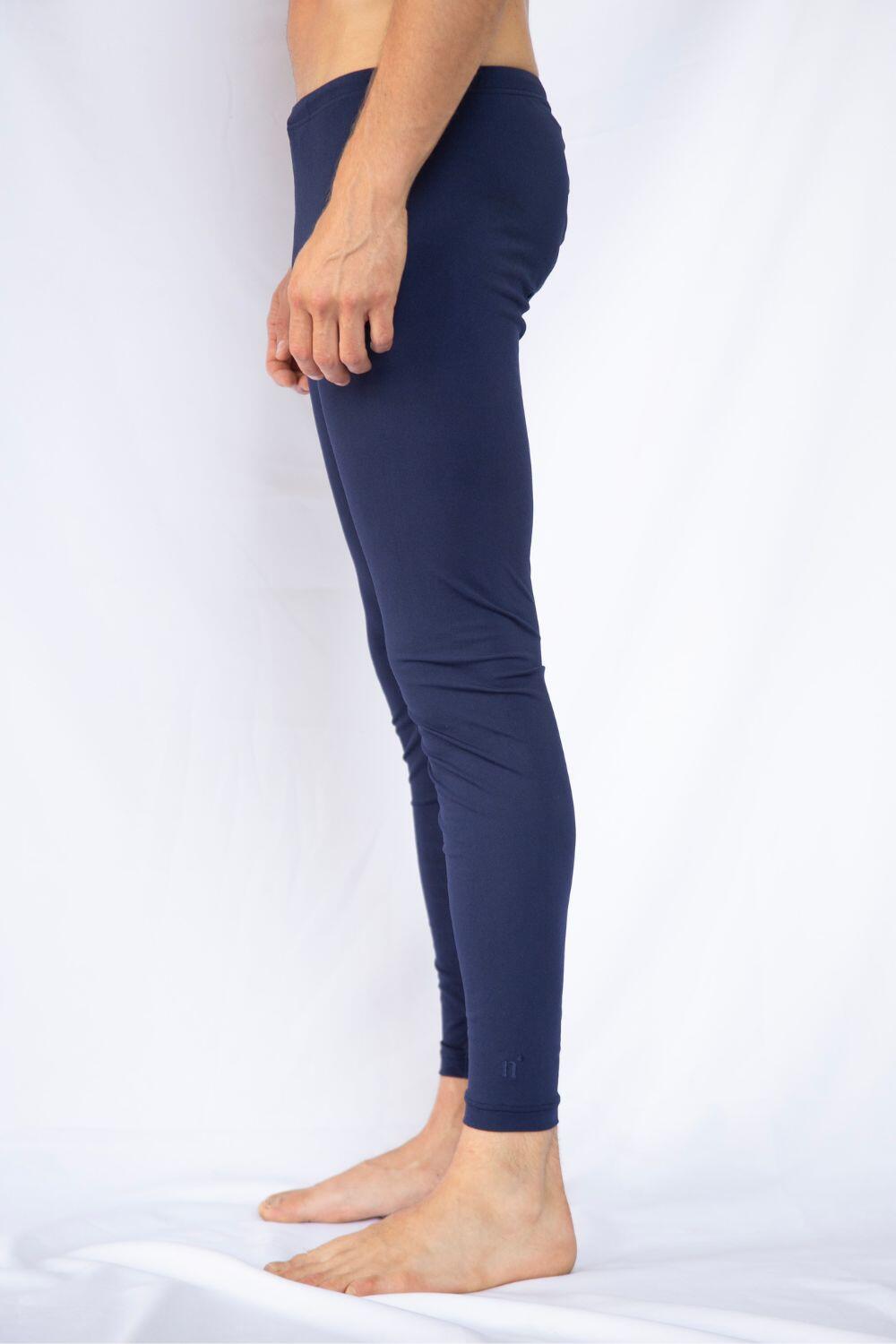 Legging de bain anti-UV Homme, Galápagos, Bleu Océan 2/3