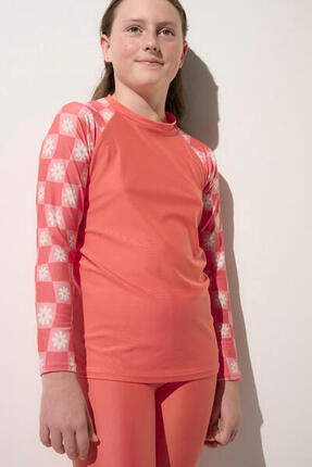 T-shirt de bain anti-UV Enfant, Fidji, Floral Vibes