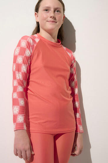 T-shirt de bain anti-UV Enfant, Fidji, Floral Vibes