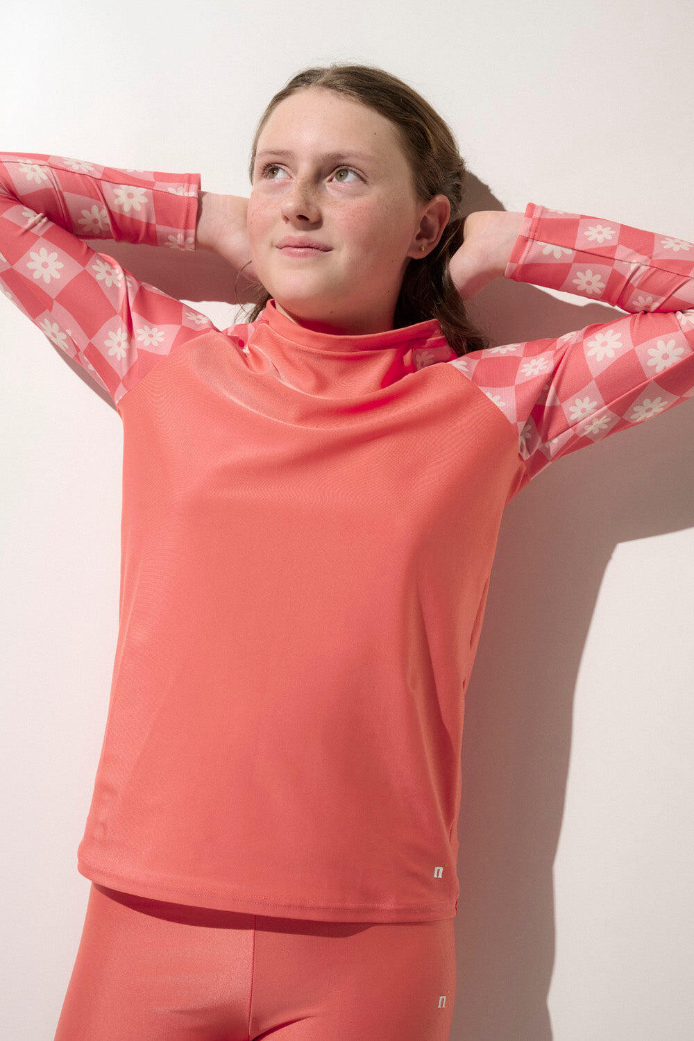 T-shirt de bain anti-UV Enfant, Fidji, Floral Vibes 2/7