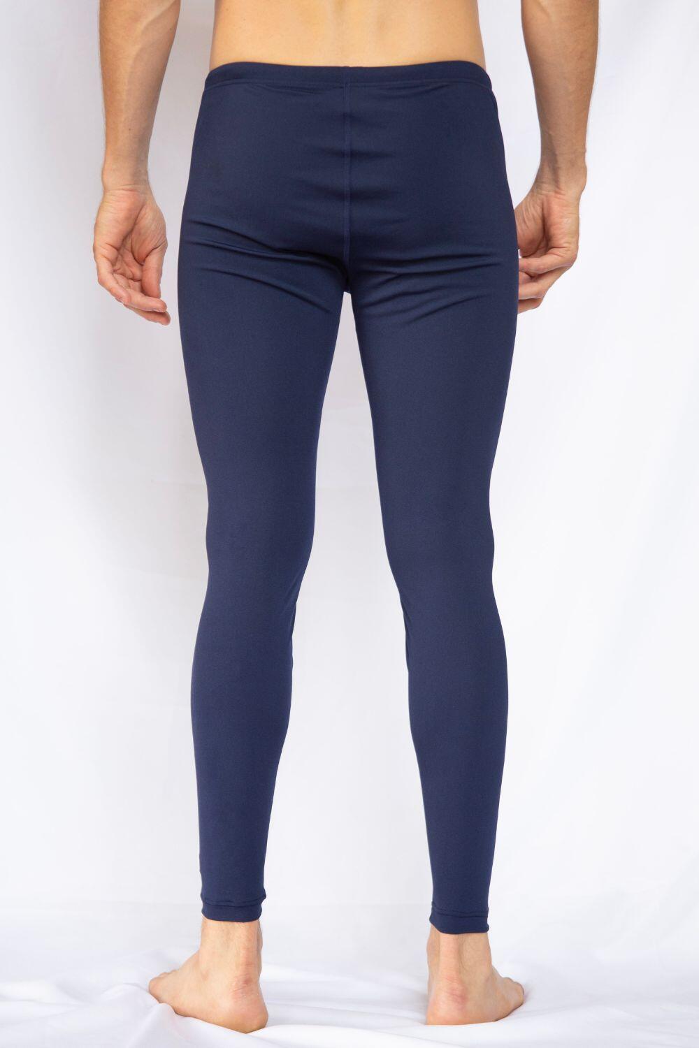 Legging de bain anti-UV Homme, Galápagos, Bleu Océan 3/3