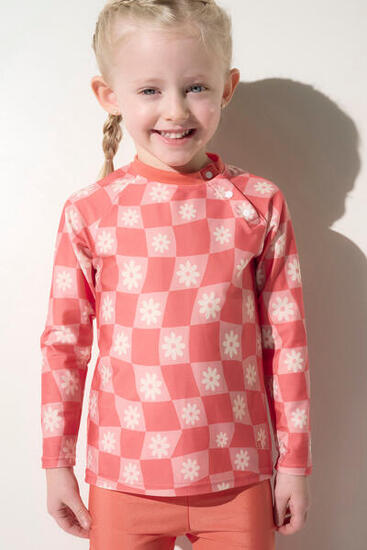 T-shirt de bain anti-UV Fille, Samoa, Floral Vibes