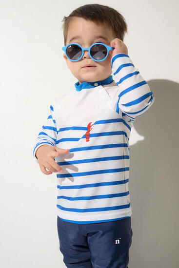 T-shirt de bain anti-UV manches longues Bébé, Samoa, Homard