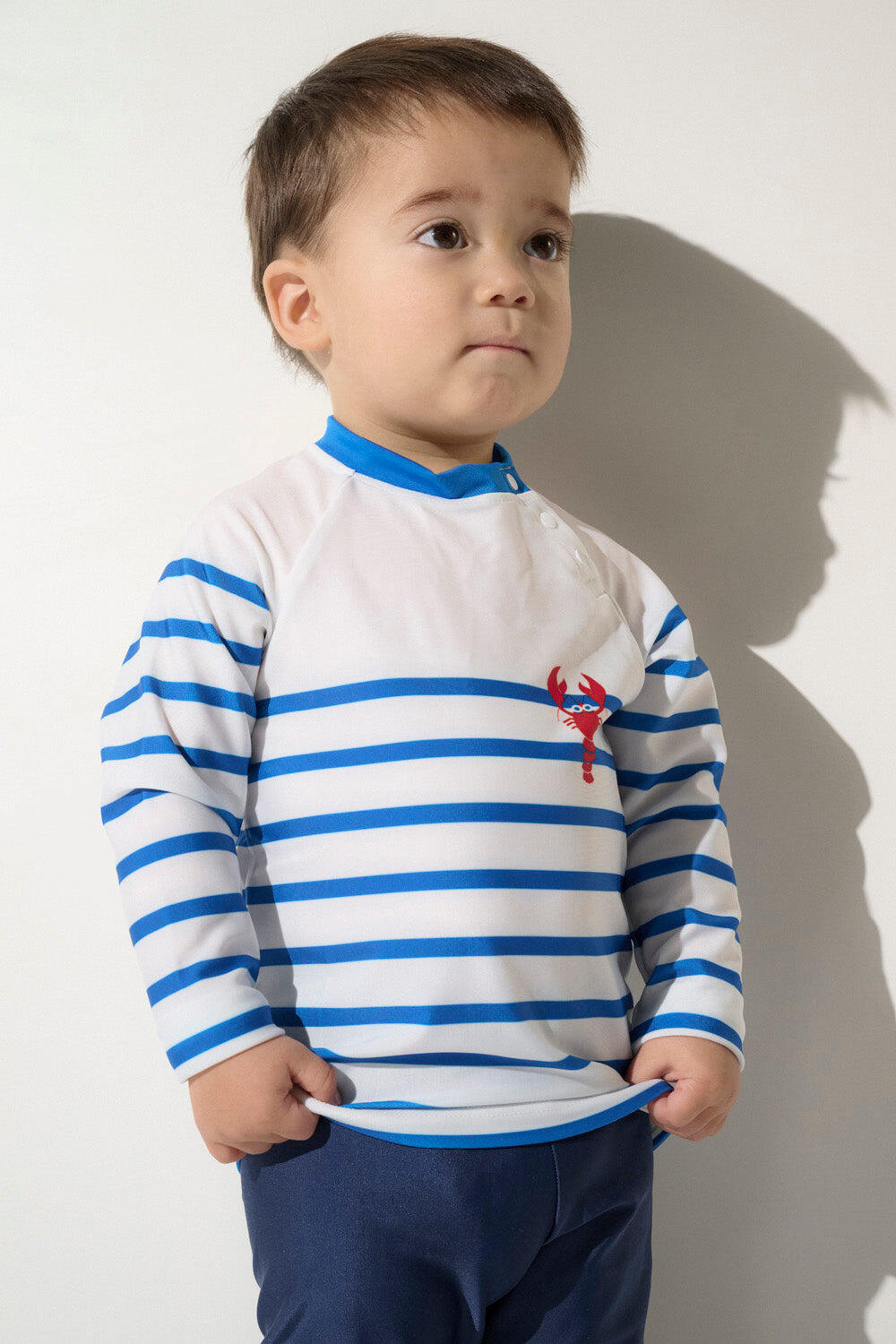T-shirt de bain anti-UV manches longues Bébé, Samoa, Homard 3/7